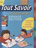 Tout Savoir En Maternelle Grande Section