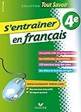 S'entra%C3%AEner En Fran%C3%A7ais 4e   Tout Savoir: Cahier De R%C3%A9vision Et D'entra%C3%AEnement