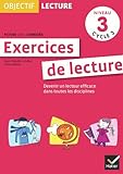 Objectif Lecture   Exercices De Lecture, Fichier Avec Corrig%C3%A9s Niveau 3 Cycle 3