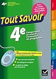 Toutes Les Mati%C3%A8res 4e   Tout Savoir: Ouvrage De R%C3%A9vision Et D'entra%C3%AEnement