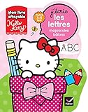 Mon Livre Effa%C3%A7able Hello Kitty : J'%C3%A9cris Les Lettres Majuscules B%C3%A2tons Maternelle Ps Ms 