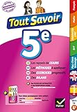 Tout Savoir 5e Nouveau Programme: Pour R%C3%A9viser Dans Toutes Les Mati%C3%A8res