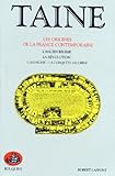 Les Origines De La France Contemporaine Tome 1