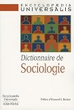 Dictionnaire De Sociologie