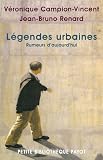 Lgendes Urbaines Rumeurs Daujourdhui