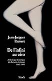 Anthologie Historique Des Lectures Rotiques Tome 5 De Linfini Au Zro