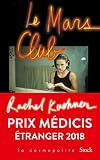 Le Mars Club Prix Mdicis Tranger 2018