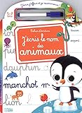 J'%C3%A9cris, J'efface Et Je Recommence: J'%C3%A9cris Le Nom Des Animaux   D%C3%A8s 5 Ans