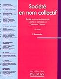 Socit En Nom Collectif Snc Socit En Participation Cration Gestion