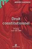 Droit Constitutionnel, 19e %C3%A9dition