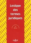 Lexique des termes juridiques