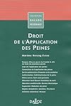 Droit de l'application des peines