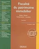 Fiscalit Du Patrimoine Immobilier Achat Vente Construction Location