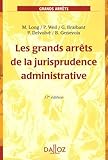 Les Grands Arr%C3%AAts De La Jurisprudence Administrative