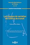 Les clauses de variation du contrat de travail