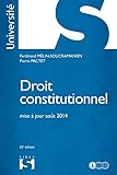 Droit Constitutionnel   33e %C3%A9d.
