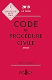 Code De Proc%C3%A9dure Civile 2019, Annot%C3%A9   110e %C3%A9d.