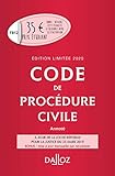 Code De Proc%C3%A9dure Civile 2020 Annot%C3%A9. %C3%A9dition Limit%C3%A9e   111e %C3%A9d.
