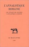 L'annalistique romaine: fragments, vols. 1-3