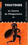 La Guerre Du Ploponnse Tome Iii Livres Vi Vii Viii
