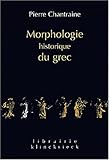 Morphologie Historique Du Grec