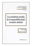 Les Orientations Actuelles De La Responsabilit Pnale En Matire Mdicale