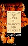 Qui A Ecrit Les Manuscrits De La Mer Morte 