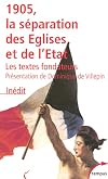 1905, la séparation de l'Eglise et de l'Etat : Les textes fondateurs
