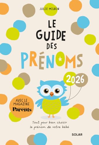 Couverture de Le guide des prénoms 2026