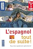 Coffret Lespagnol Tout De Suite Livre 1 Cd