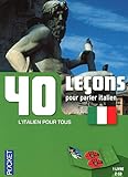 Coffret 40 Le%C3%A7ons Pour Parler Italien (livre + 2cd)