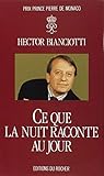 Ce Que La Nuit Raconte Au Jour