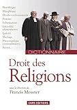 Dictionnaire Du Droit Des Religions