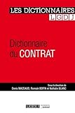 Dictionnaire Du Contrat