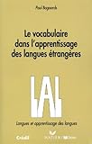 Le Vocabulaire Dans L'apprentissage Des Langues