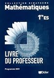 Mathmatiques 1re Es Livre Du Professeur
