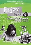 Enjoy English In 4e Guide Pdagogique Fiches Pour La Classe
