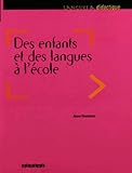 Des Enfants Et Des Langues Lcole Livre