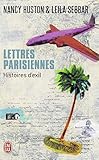 Lettres Parisiennes Histoires Dexil