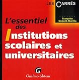 Lessentiel Des Institutions Scolaires Et Universitaires