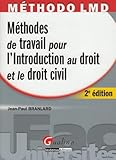 M%C3%A9thodes De Travail Pour L'introduction Au Droit Et Le Droit Civil