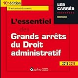 L'essentiel Des Grands Arr%C3%AAts Du Droit Administratif