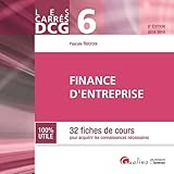Finance D'entreprise Dcg 6 : 32 Fiches De Cours Pour Acqu%C3%A9rir Les Connaissances N%C3%A9cessaires