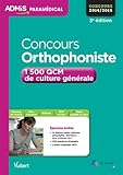 Concours Orthophoniste   1500 Qcm De Culture G%C3%A9n%C3%A9rale   Entra%C3%AEnement