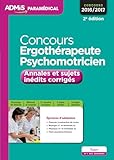Concours Ergoth%C3%A9rapeute Et Psychomotricien   Annales Et Sujets In%C3%A9dits Corrig%C3%A9s   Entra%C3%AEnement   Concours 2016 2017