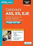 Concours Ass, Es, Eje (assistant De Service Social, %C3%A9ducateur Sp%C3%A9cialis%C3%A9, %C3%A9ducateur De Jeunes Enfants)   Tout En Un   Concours 2016