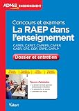 La Raep Dans Lenseignement Dossier Et Entretien Concours Et Examens Professionnaliss Capes Capet Capeps Cafep Caer Cpe Cop Crpe Caplp