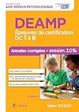 Deamp   %C3%A9preuves De Certification Dc 1 %C3%A0 6   Annales Corrig%C3%A9es   Dipl%C3%B4me D'%C3%A9tat D'aide M%C3%A9dico Psychologique   Session 2016