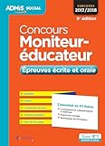 Concours Moniteur %C3%A9ducateur   %C3%A9preuves %C3%A9crite Et Orale   L'essentiel En 45 Fiches   Concours 2017 2018