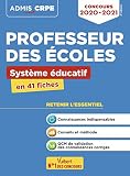 Concours Professeur Des Coles Systme Ducatif Lessentiel En 41 Fiches Concours Crpe 20202021